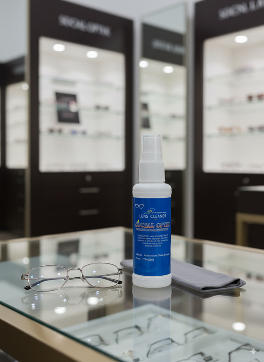 Produit de nettoyage pour lunettes